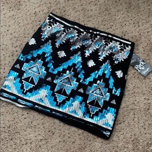 💙Blue Sequins Skirt💙